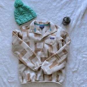 Rare reconditioned Patagonia Synchilla snap T